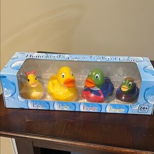 Colorful Rubber Duck Set